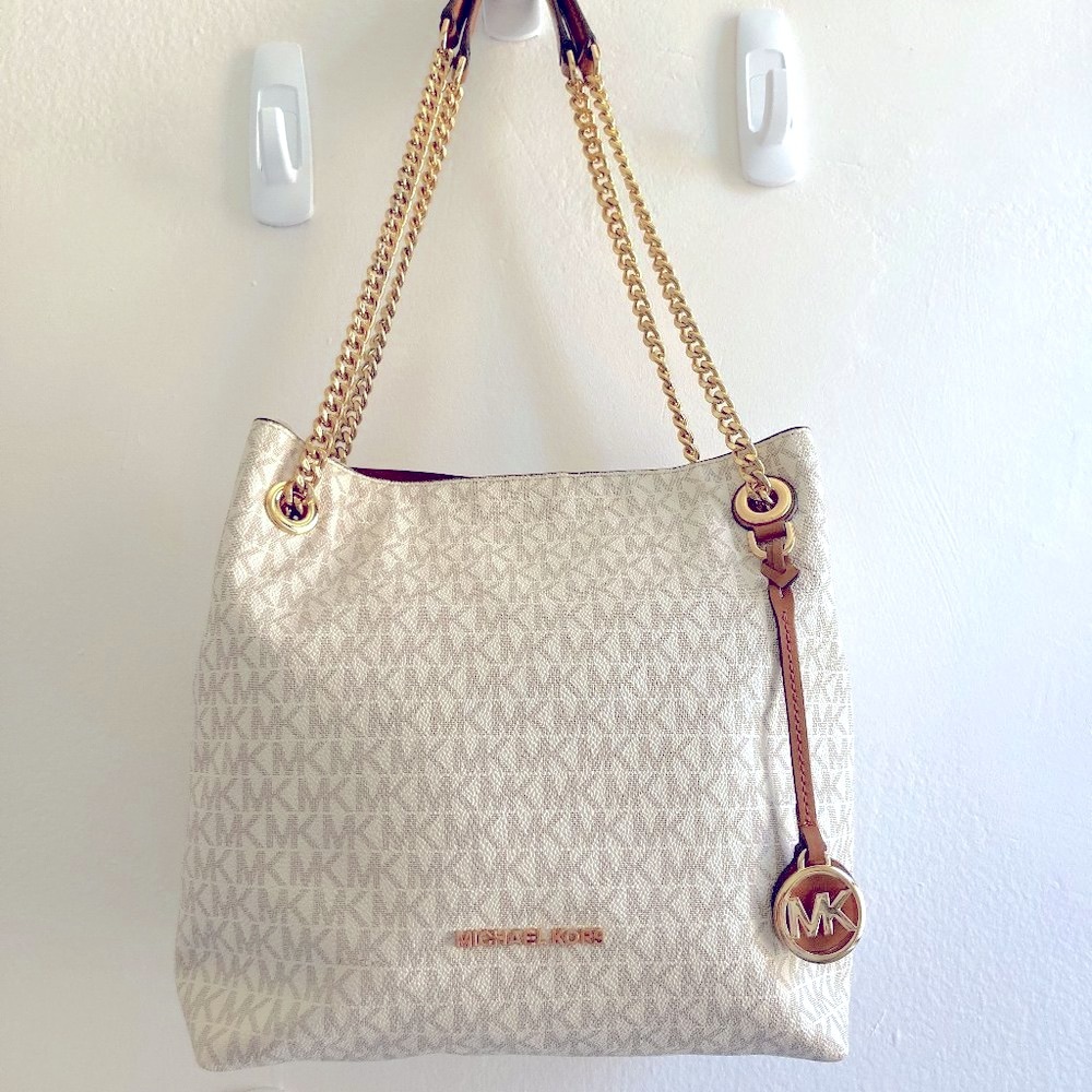 Handbag Michael Kors Signature Vanilla